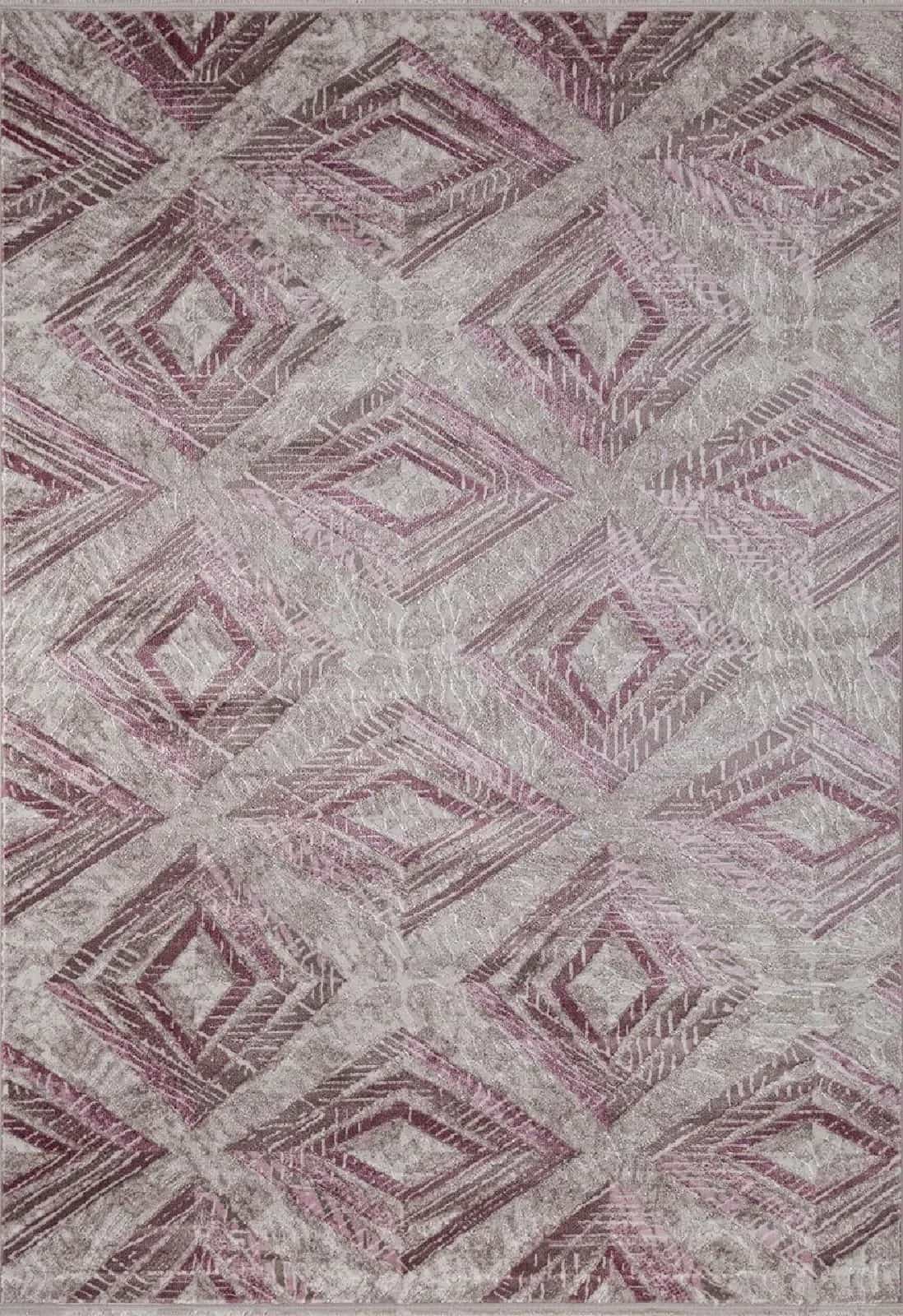 Ковер Merinos MOROCCO D855 Прямоугольная Pink 0.8x1.4м