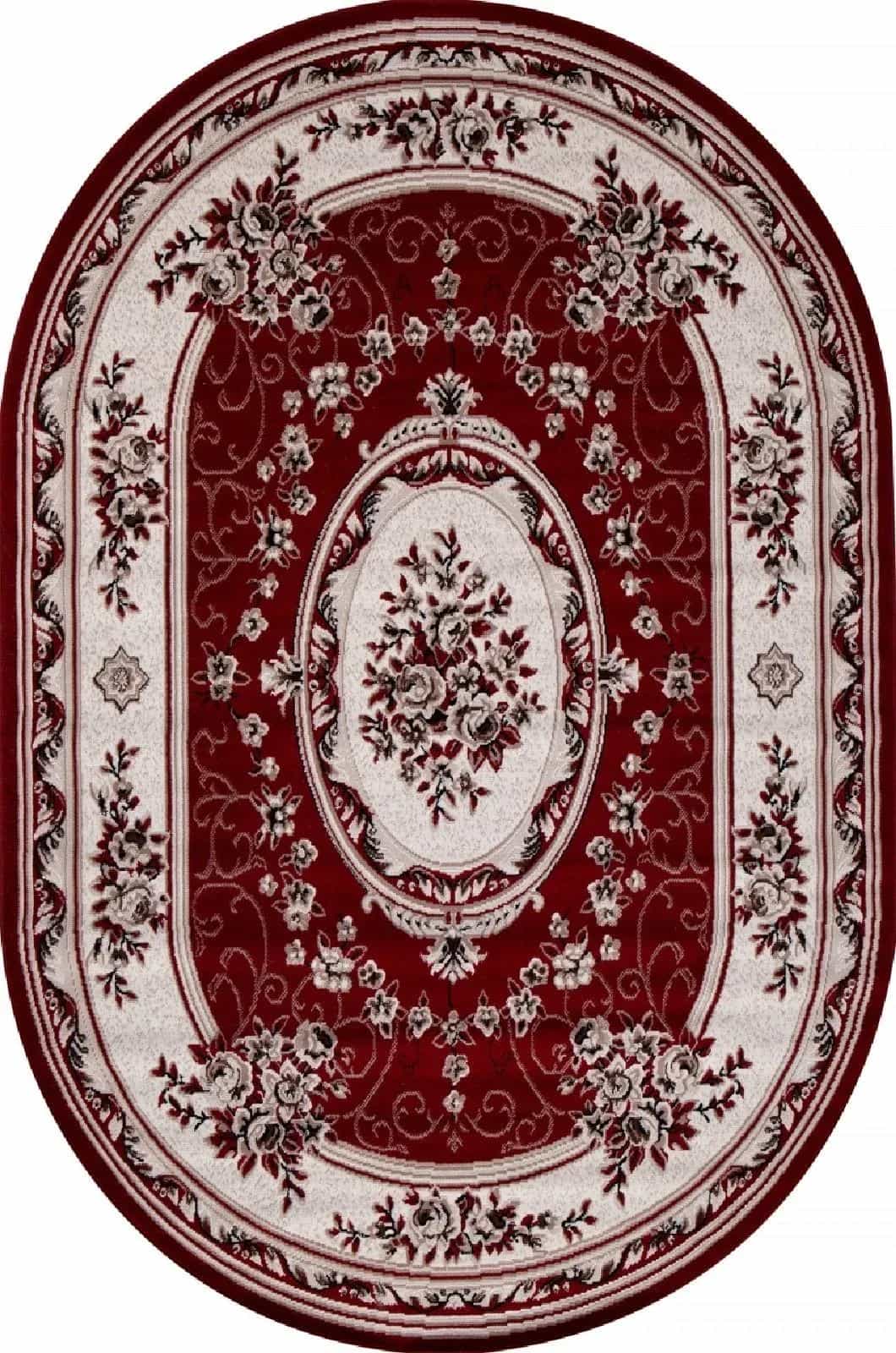 Ковер Merinos GAVANA 5444 Овальная Red Овал 2.5x4м