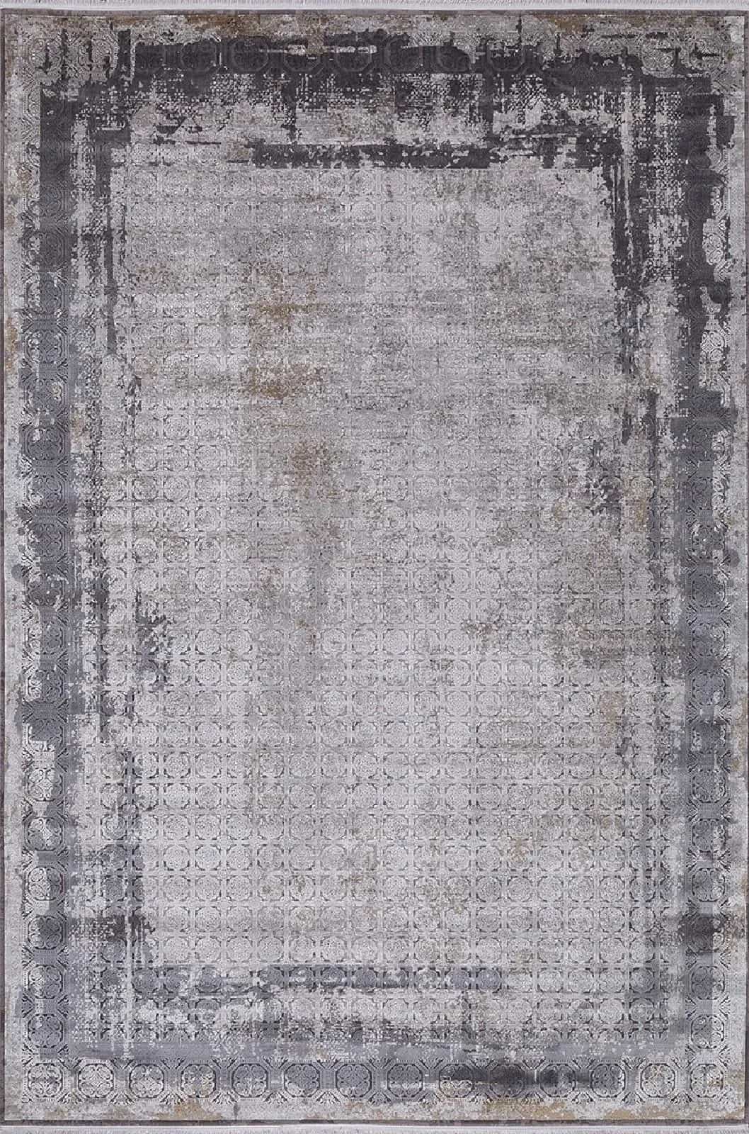 Ковер MILAT ELEXSUS OLIMPOS Y5320F Прямоугольная GREY / D.GREY 3x4м