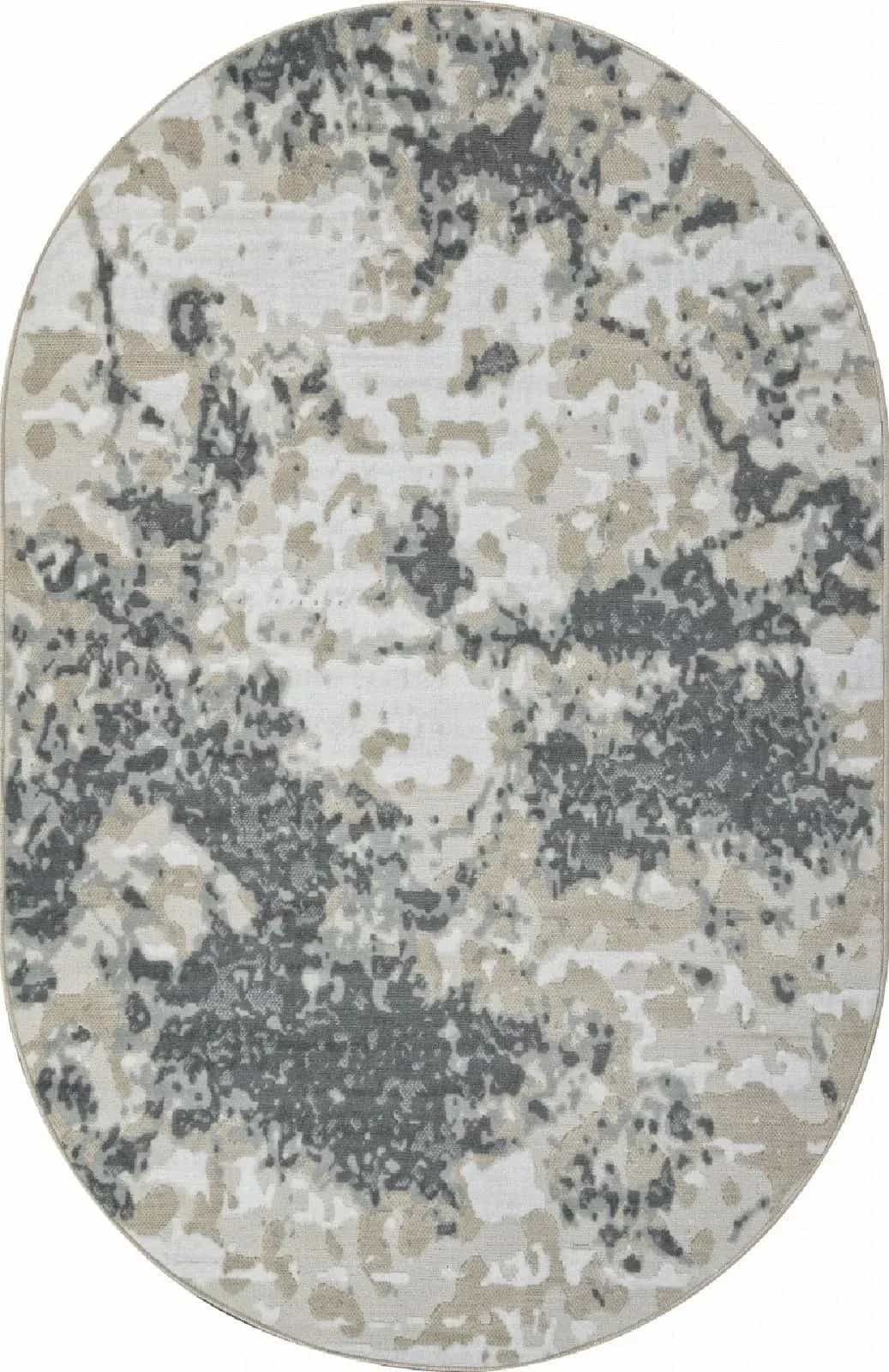 Ковер Merinos CUBA F269 Овальная Blue Овал 2.5x3.5м