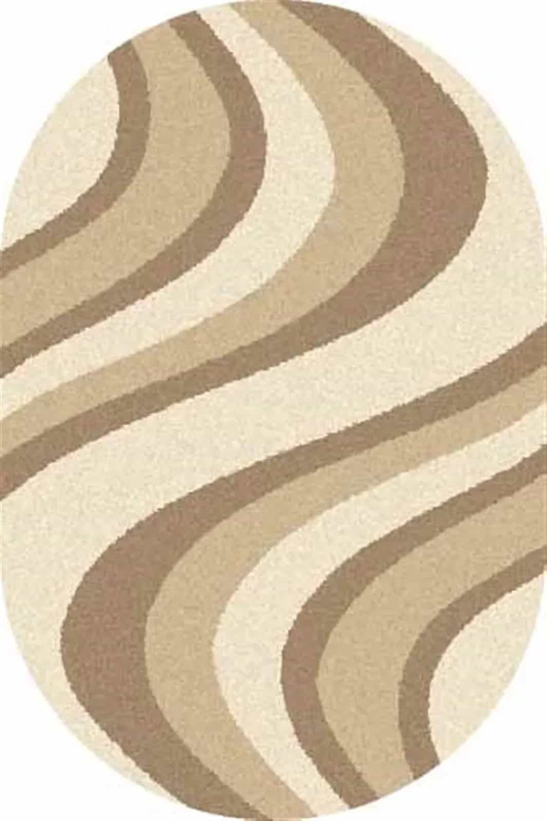 Ковер Merinos PLATINUM t617 Овальная Cream Овал 2x5м
