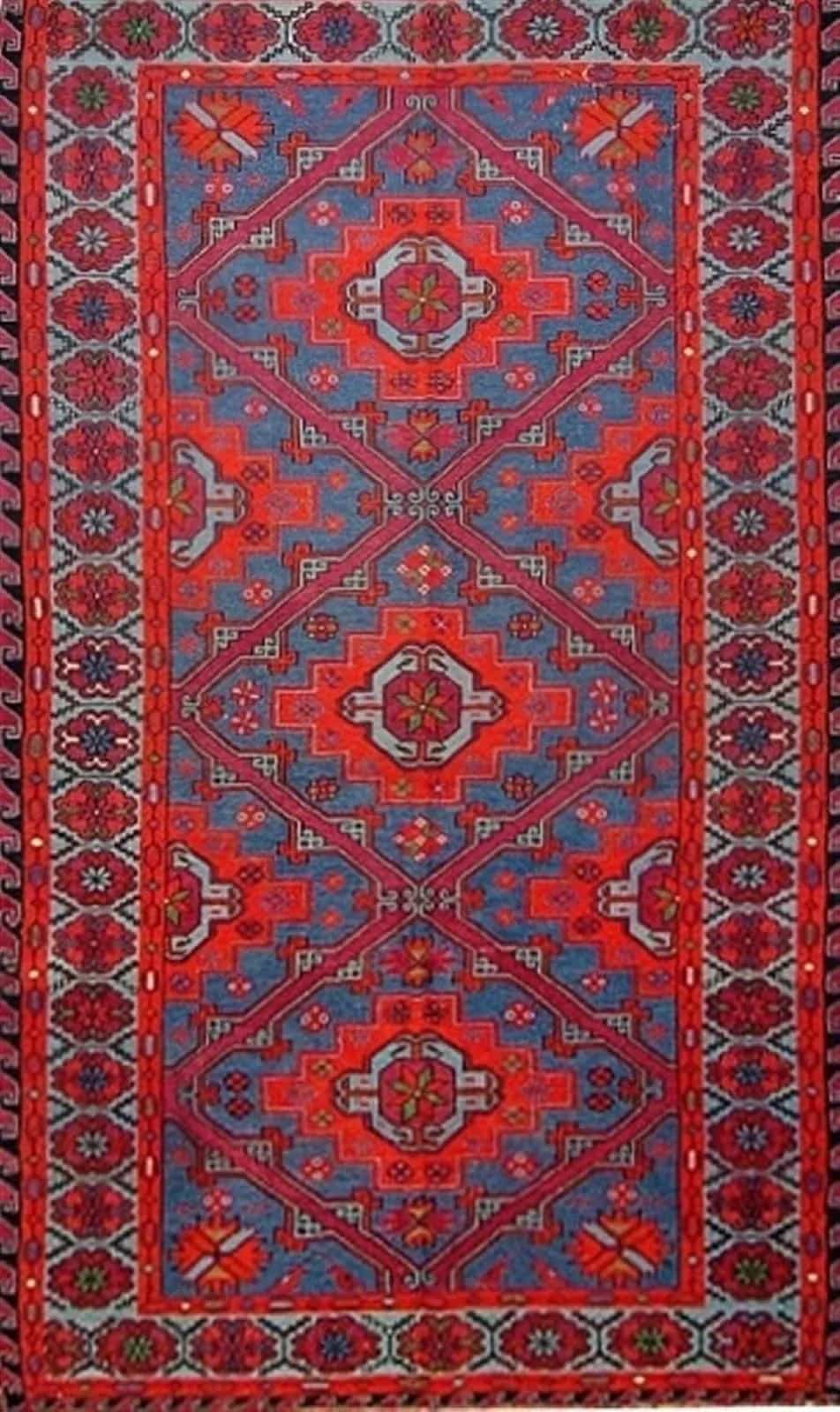 Табасаранский ковер ручной работы Сумах 1.58x2.9м