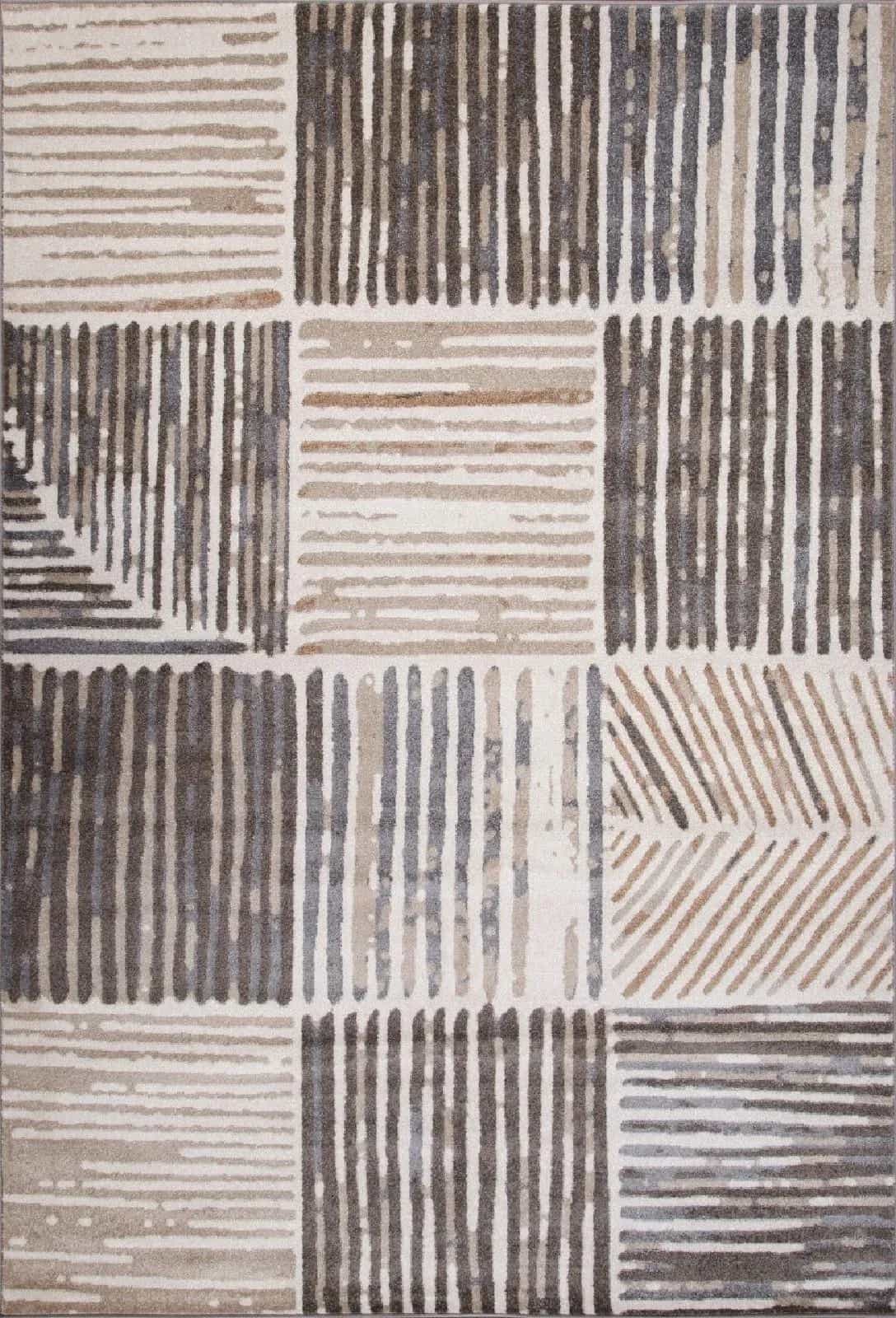 Ковер Merinos TORNADO F043 Прямоугольная BEIGE 1x2м