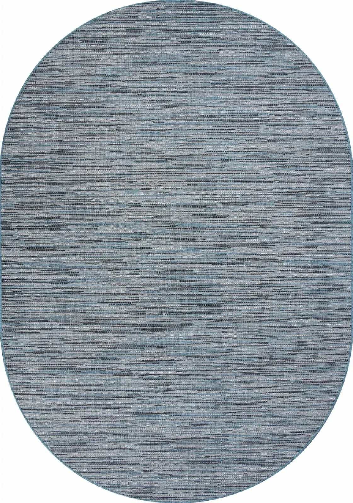 Ковер Merinos KAIR S134 Овальная Blue Овал 1.6x2.3м