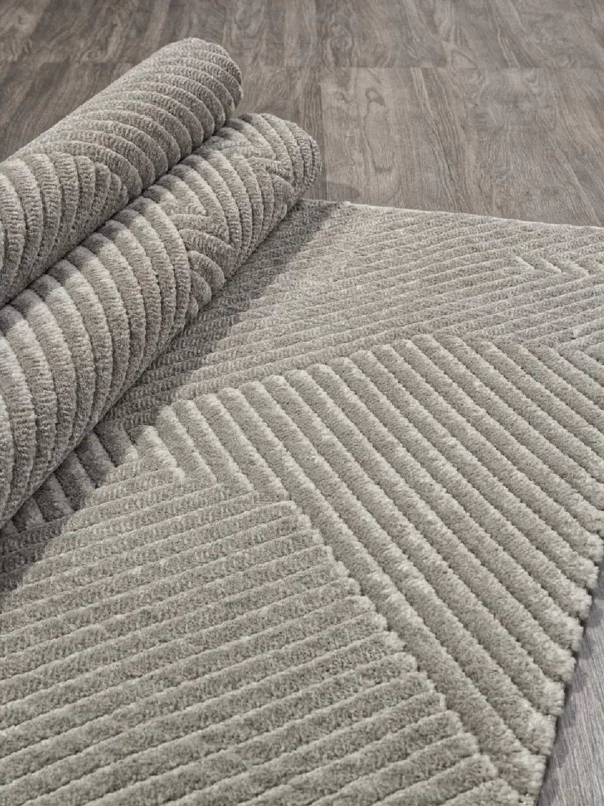 Ковер VALENTIS JUNO E857AG Прямоугольная GREY 2x4м
