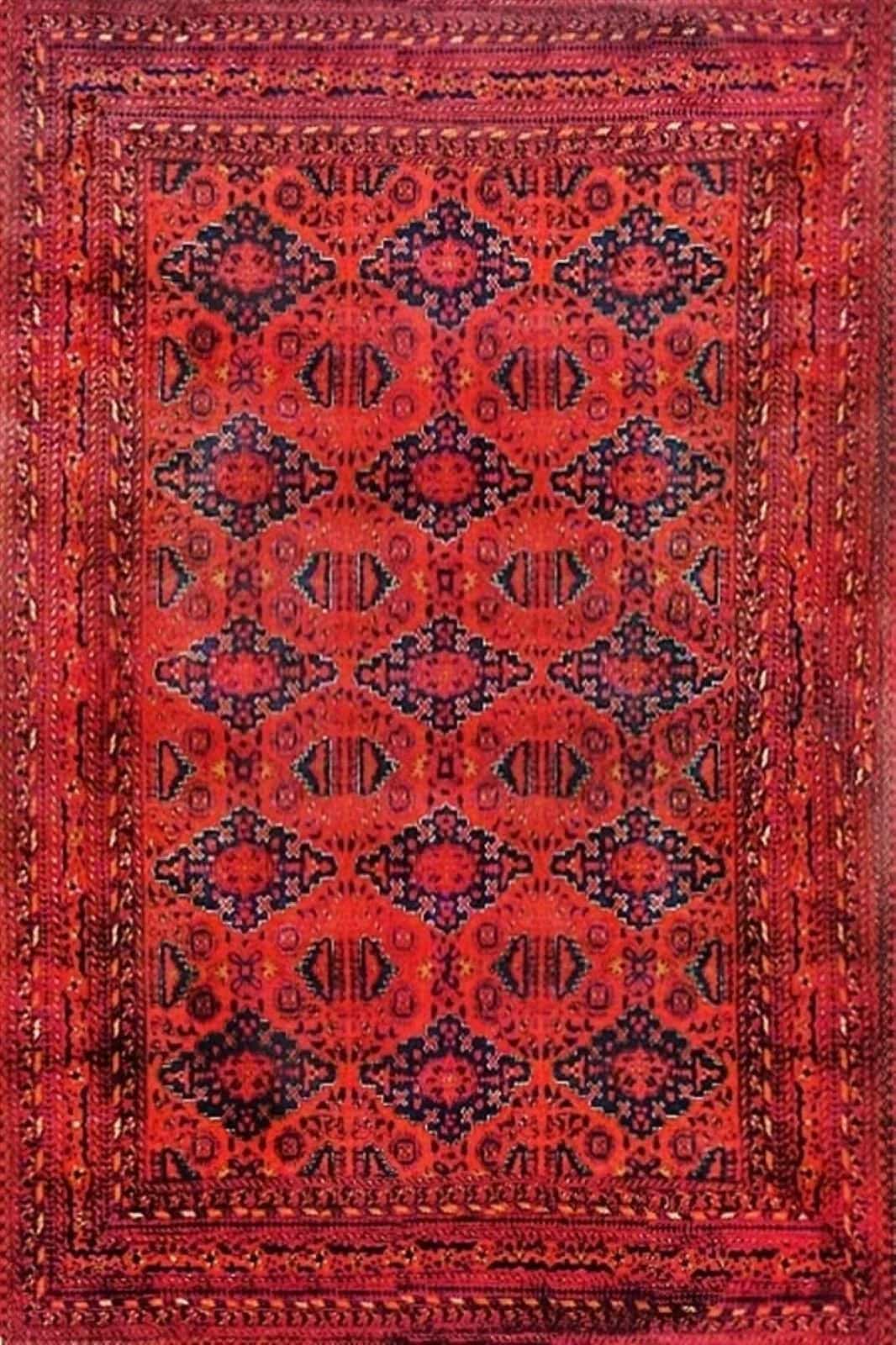 Афганский ковер ручной работы Белжик 1.79x2.24м