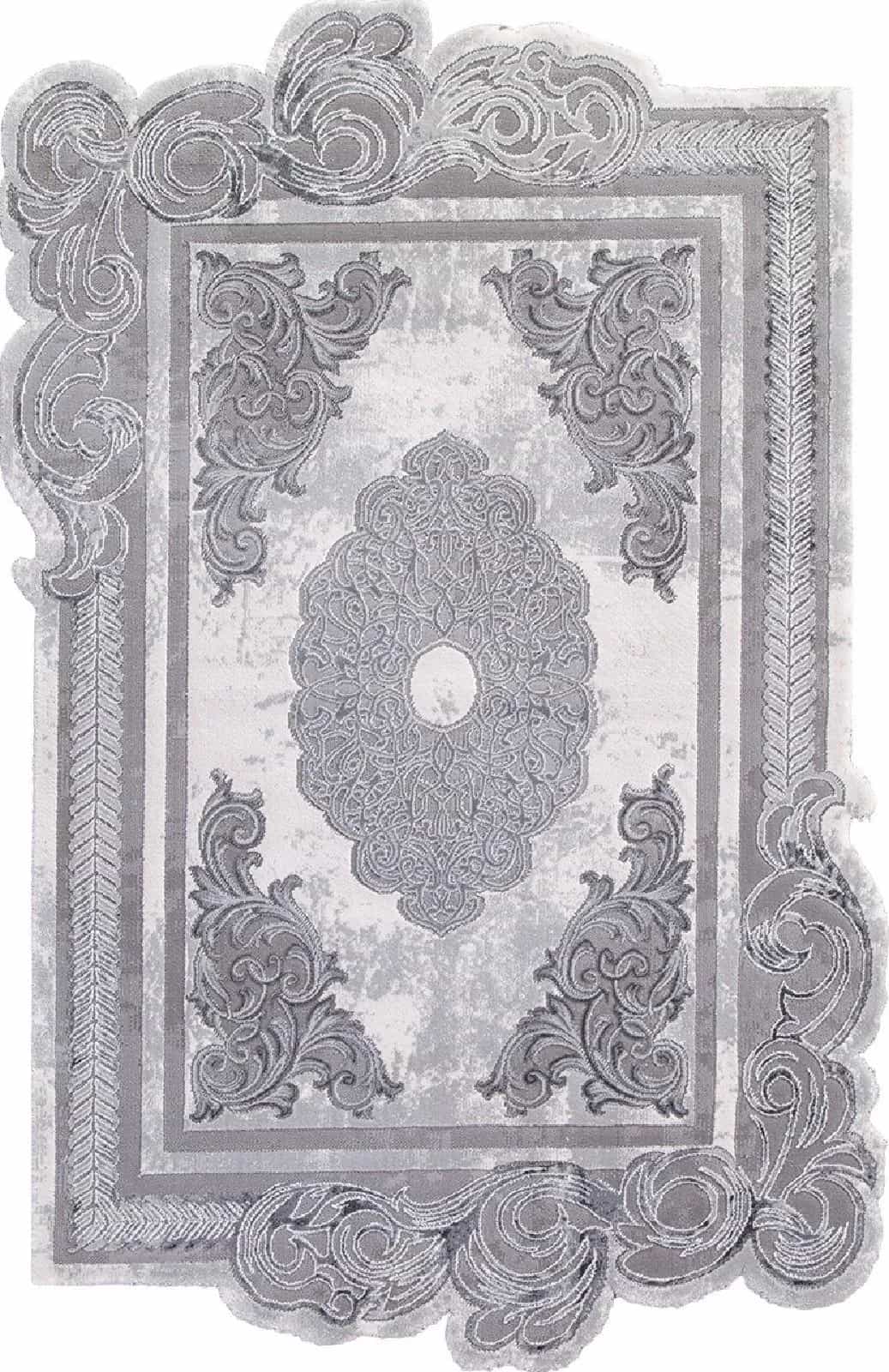 Ковер KARMEN HALI SAFIR 00856G Прямоугольная Grey 1.56x2.3м