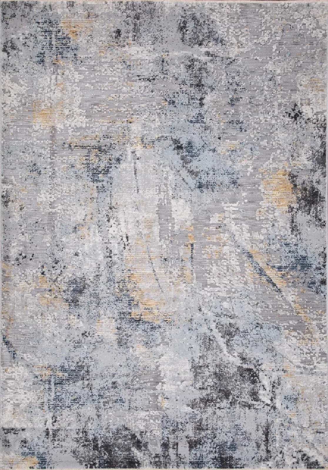 Ковер LYSANDRA HALI PETRA L0775B Прямоугольная LIGHT GRAY 3x3.8м