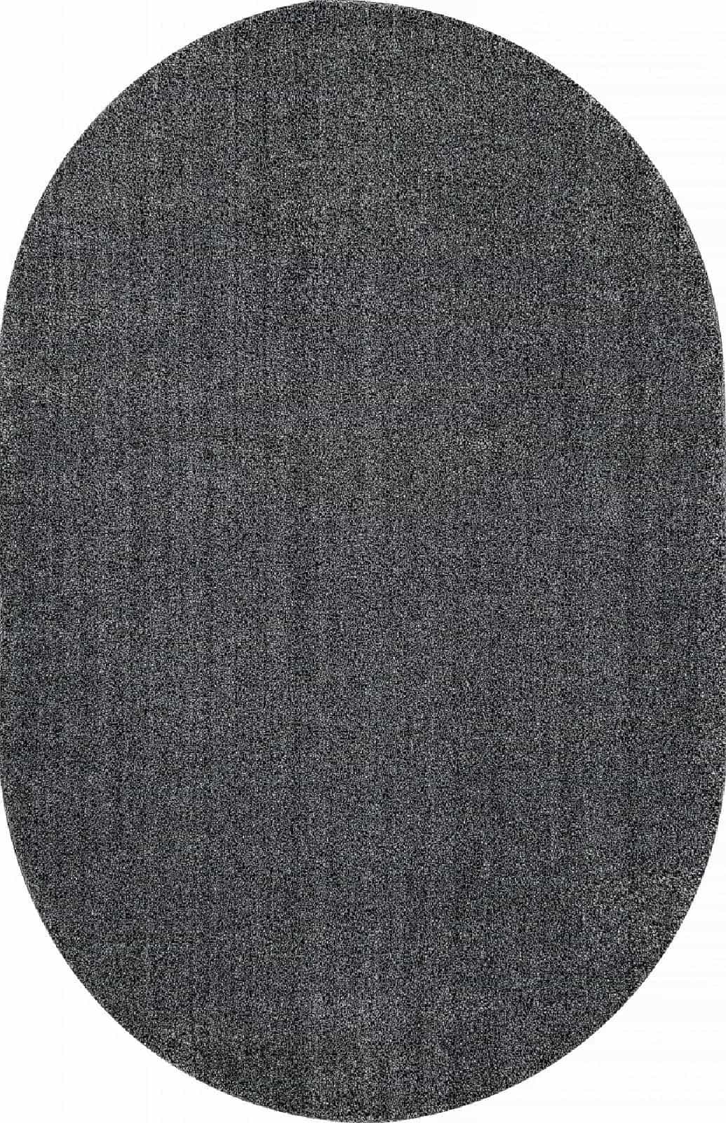 Ковер Merinos SOFIA t600 Овальная Black Овал 1.5x3м