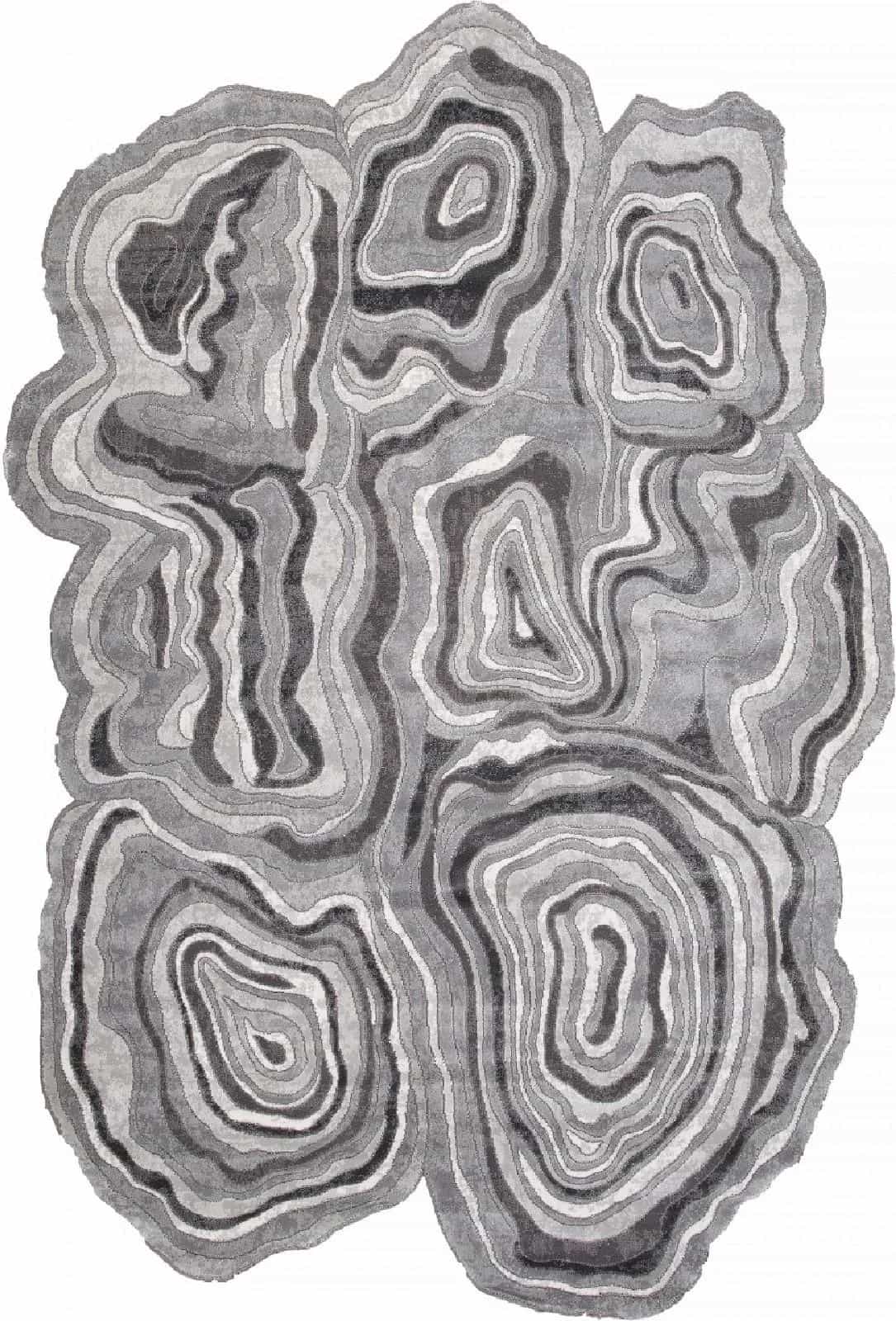 Ковер KARMEN HALI SAFIR 00841G Прямоугольная Grey 1.95x2.9м
