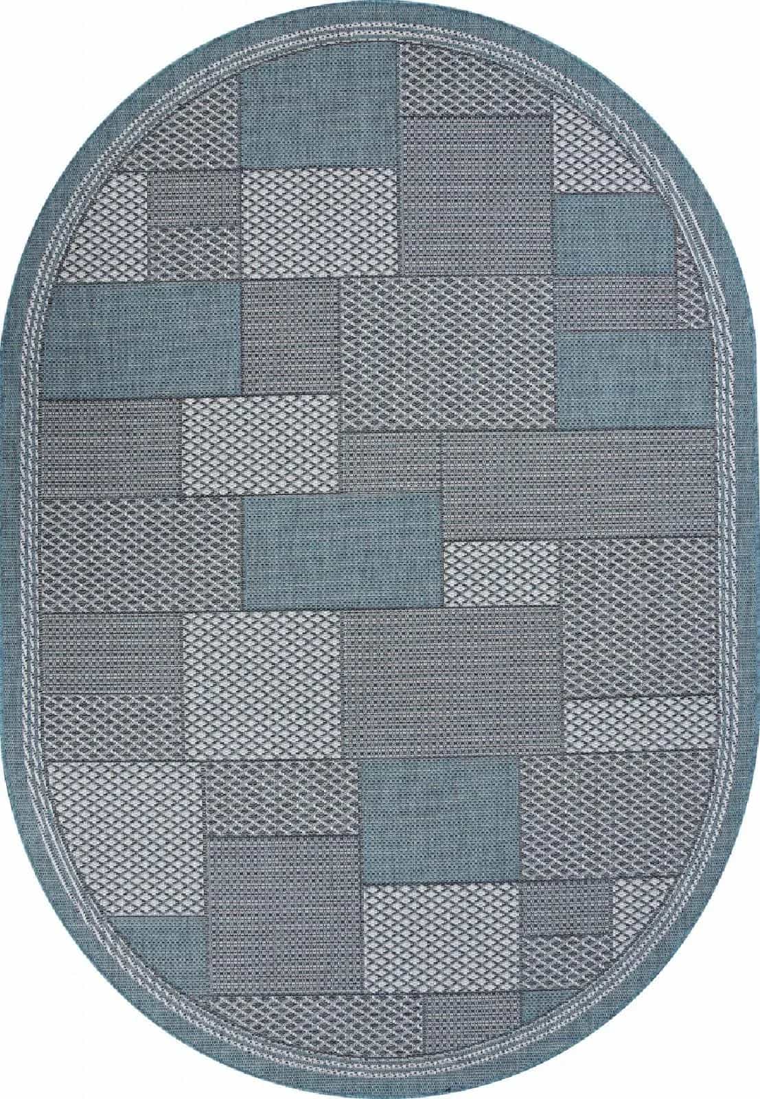 Ковер Merinos KAIR S148 Овальная Blue Овал 2x2.9м