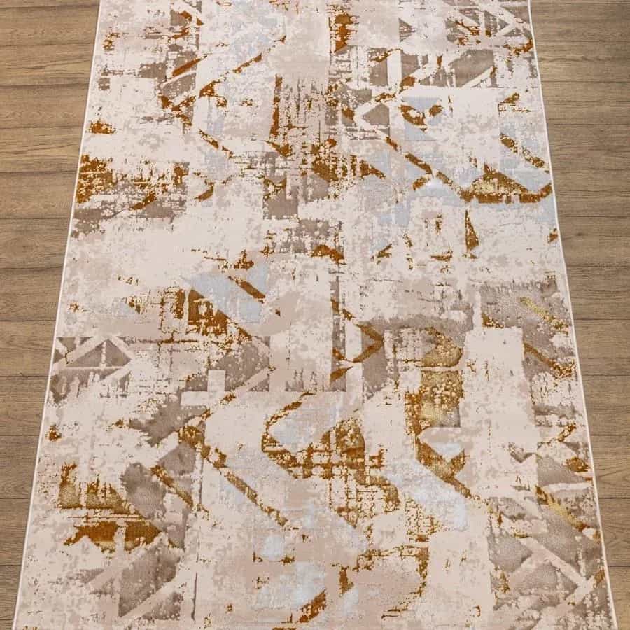 Ковер ТУРЦИЯ Rich EU83J Овальная SHRNIK CREAM Овал 1.6x3м