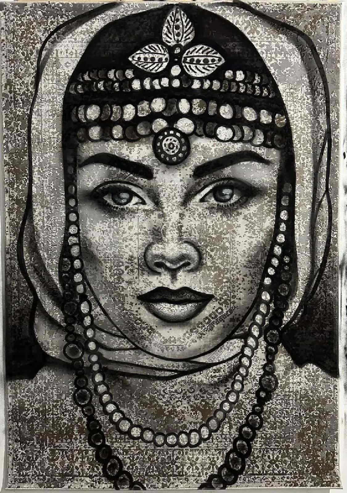 Ковер Ковер ARTWORK PICTURES PC 65 GRAY-BEIGE Портрет 1.6x2.3м