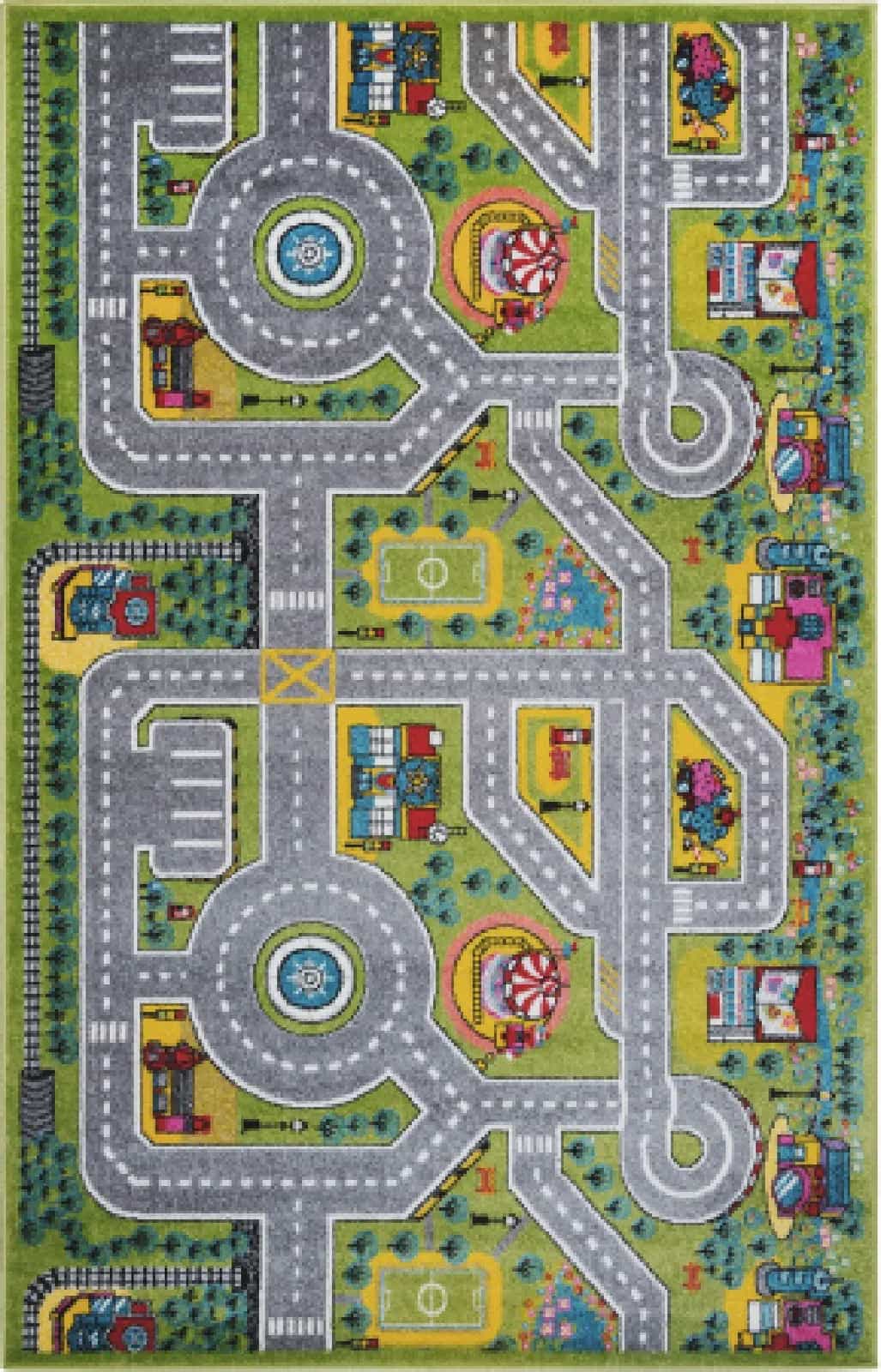 Ковер MERINOS ART KIDS LM11 GREEN 3x4м