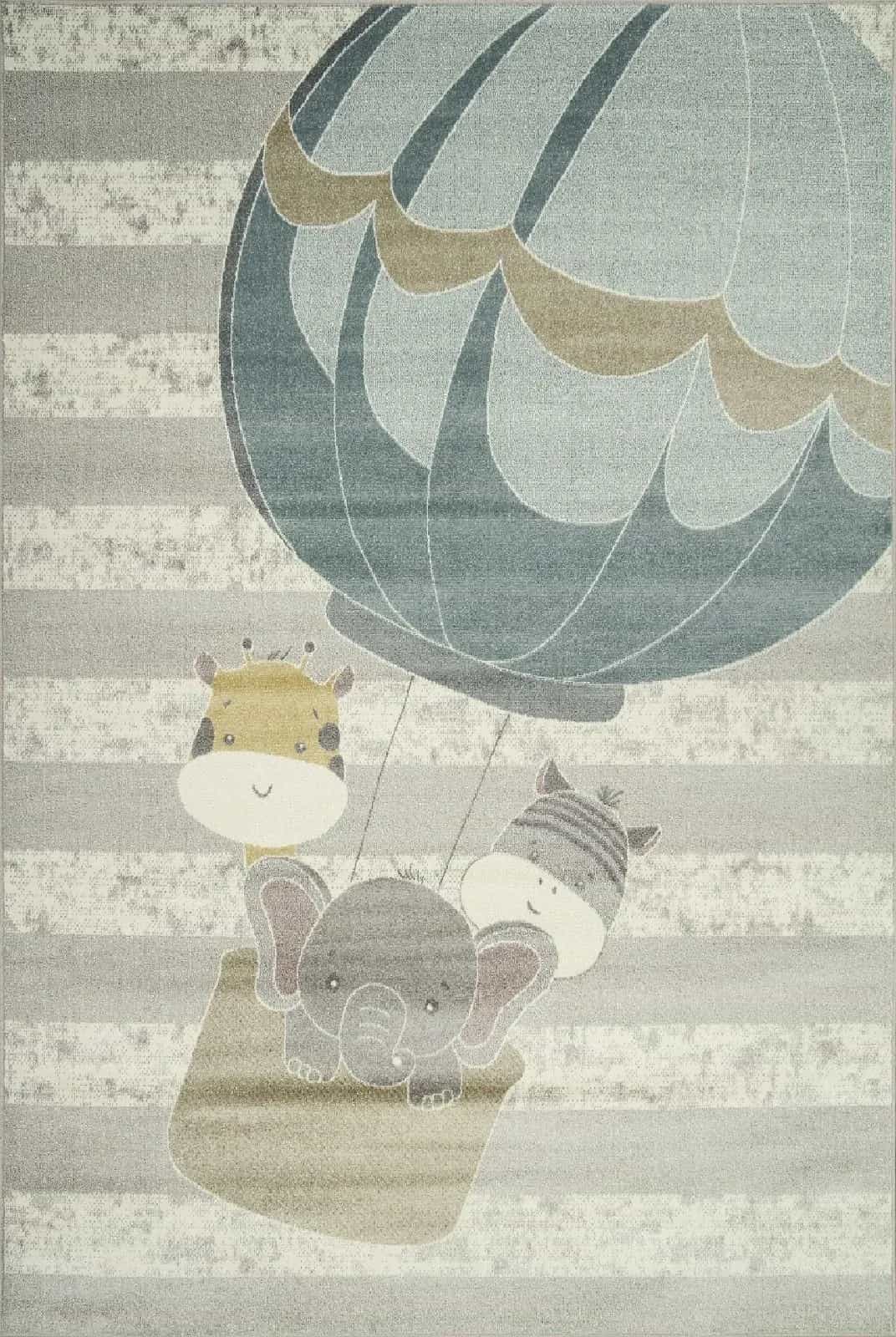 Ковер Ковер Детский MERINOS IZUMRUD F263 LIGHT GRAY 1.6x2.3м