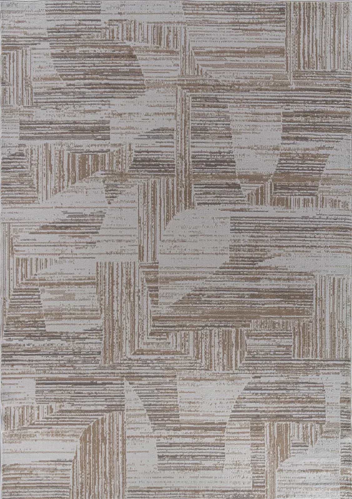 Ковер AIDIN CARPET PRAGA 06029A Прямоугольная TOZ GRI / BEJ 3x4м