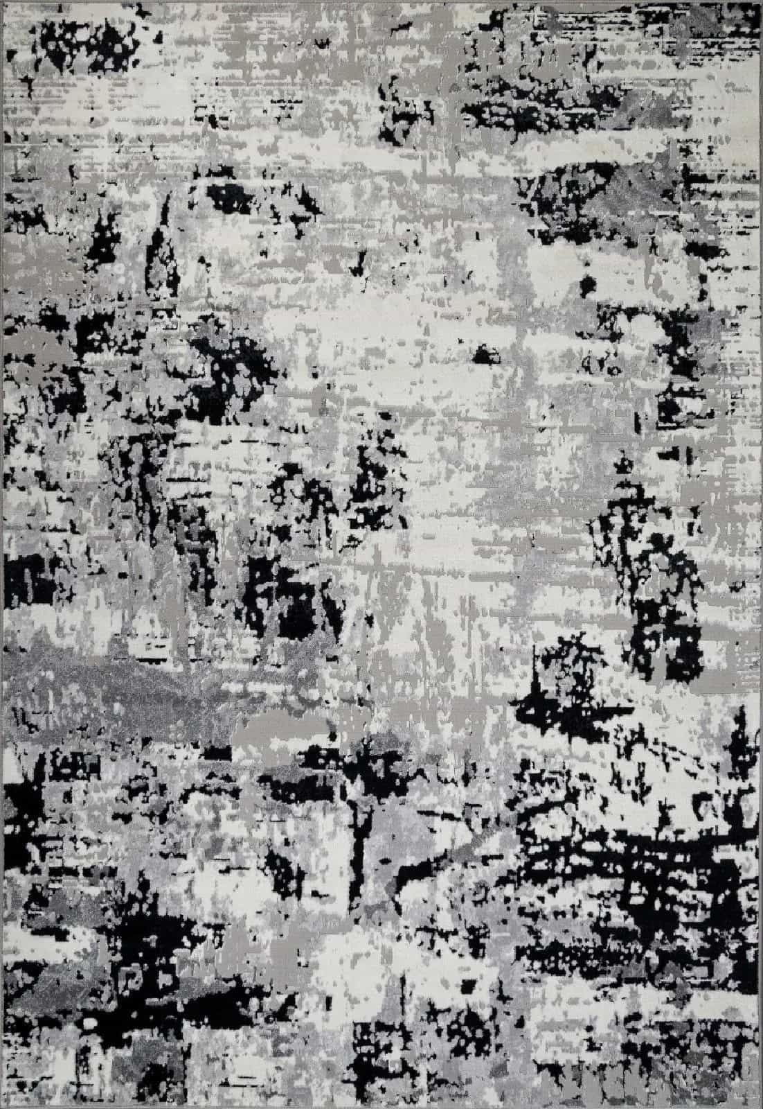 Ковер Merinos PALERMO F284 Прямоугольная darkgray 0.8x1.5м