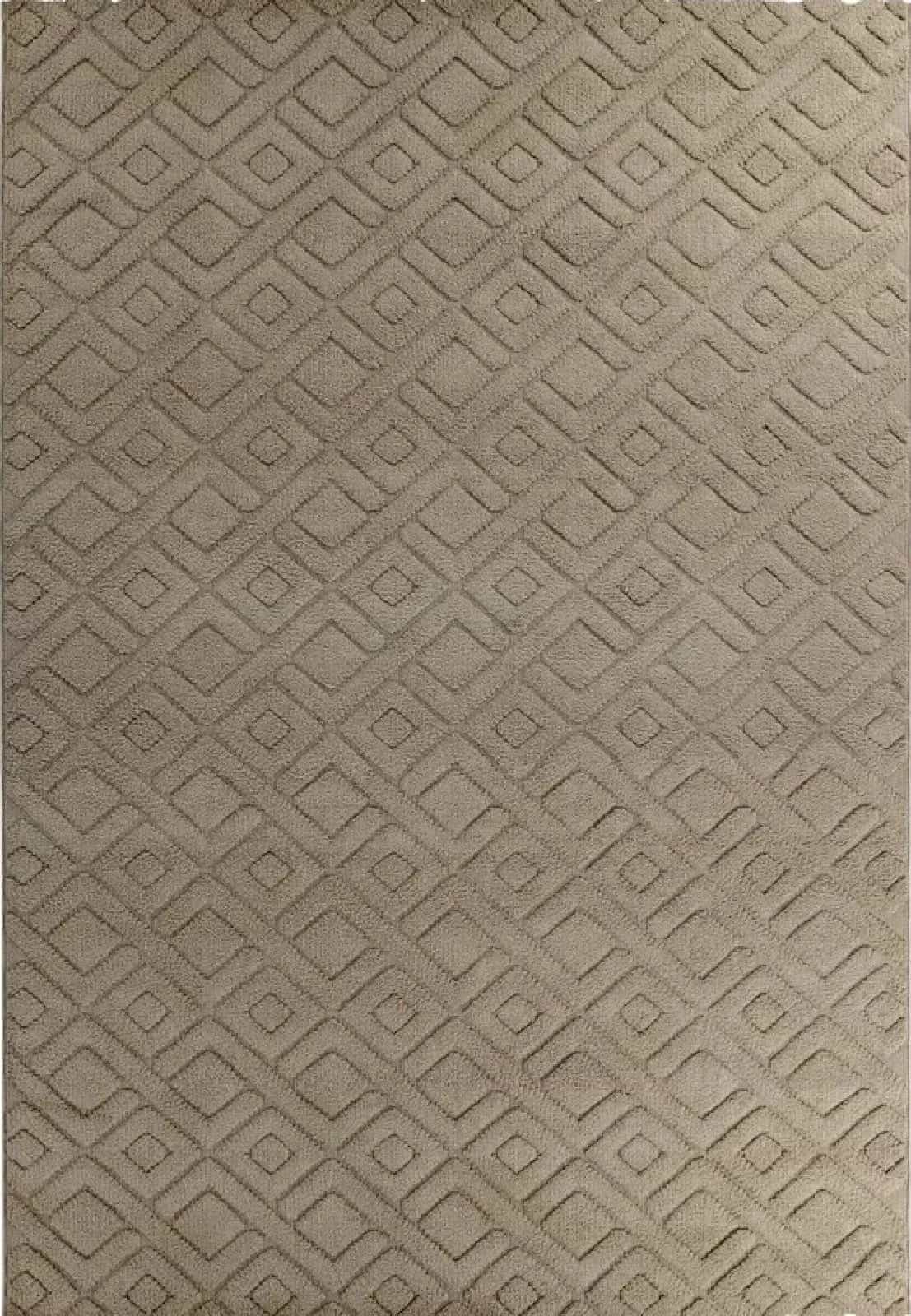 Ковер OZ KAPLAN Sofia 0E426A Beige-Beige 0.8x1.5м