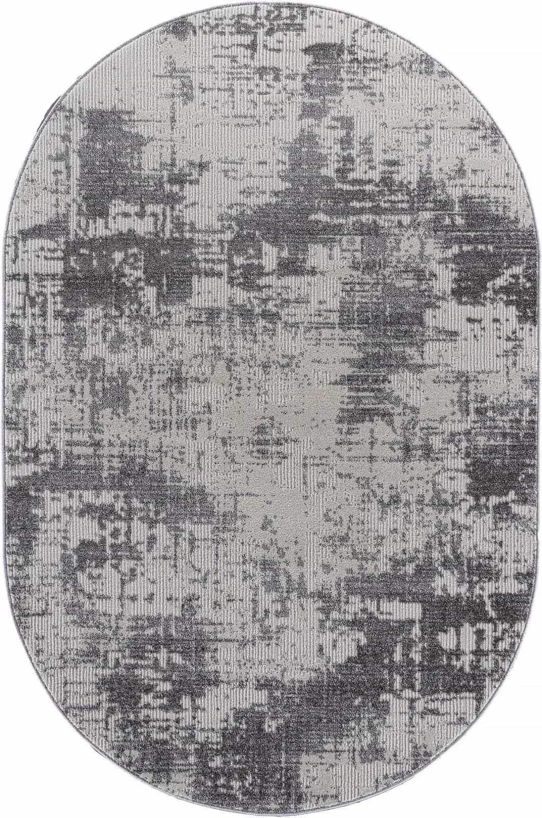 Ковер Merinos NATUREL F230 Овальная GRAY Овал 0.8x1.5м