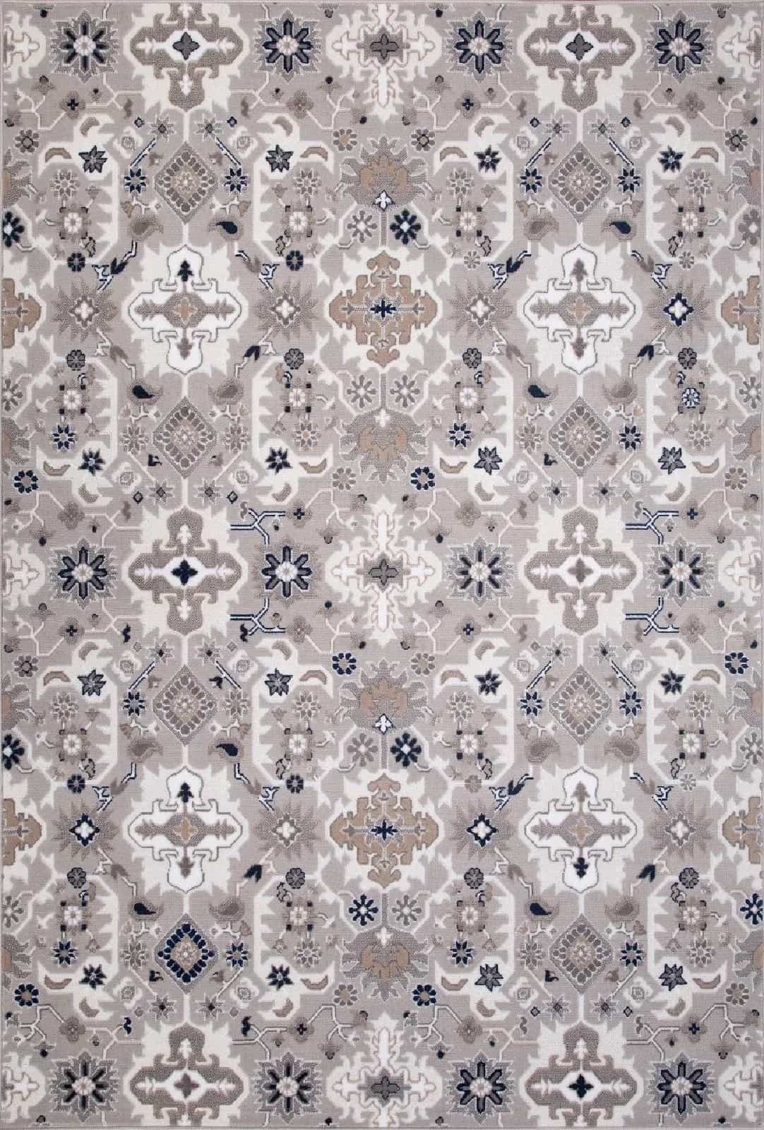 Ковер MERINOS RICHI 8670 GRAY 0.8x1.5м