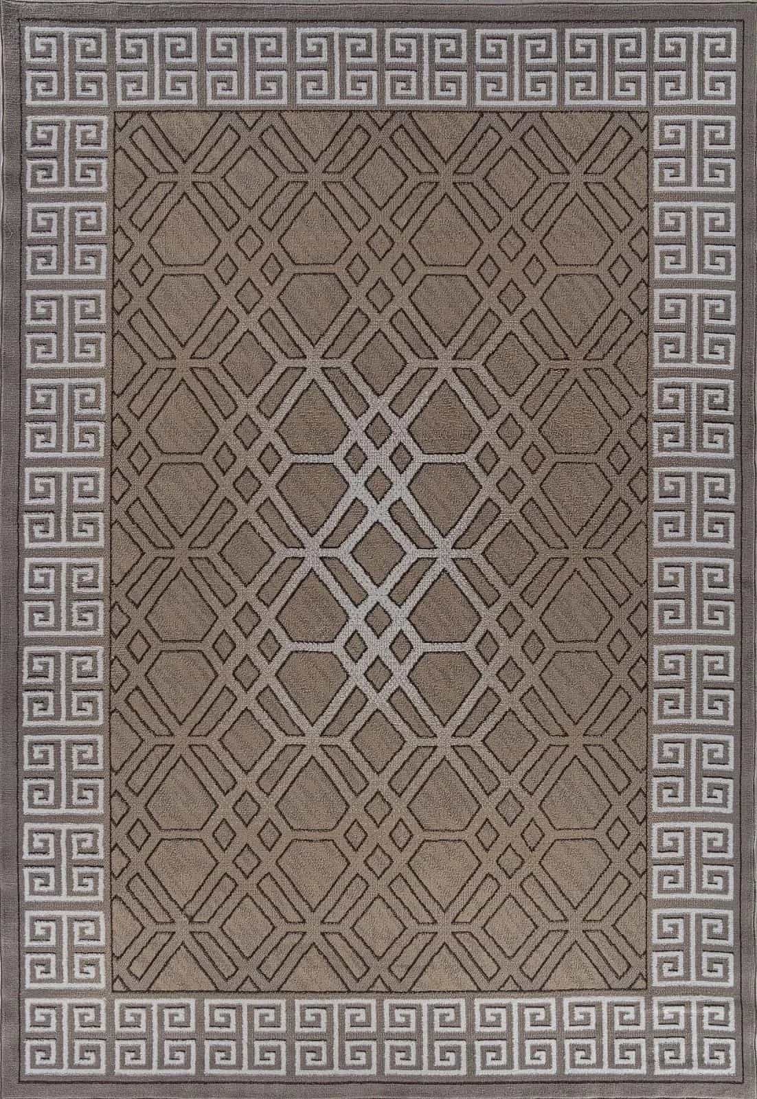 Ковер AIDIN CARPET PRAGA 06027A Прямоугольная BEJ 3x5м