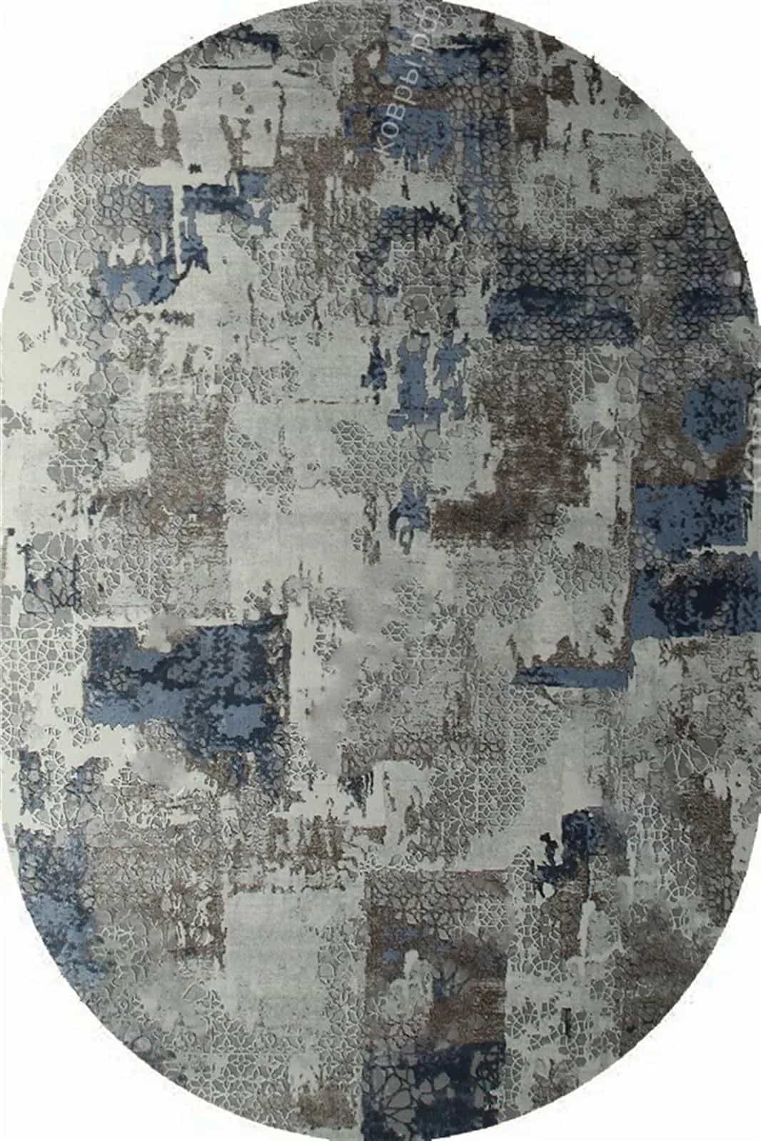 Ковер KARMEN HALI ARMINA 03857A Овальная Blue Овал 3x5м