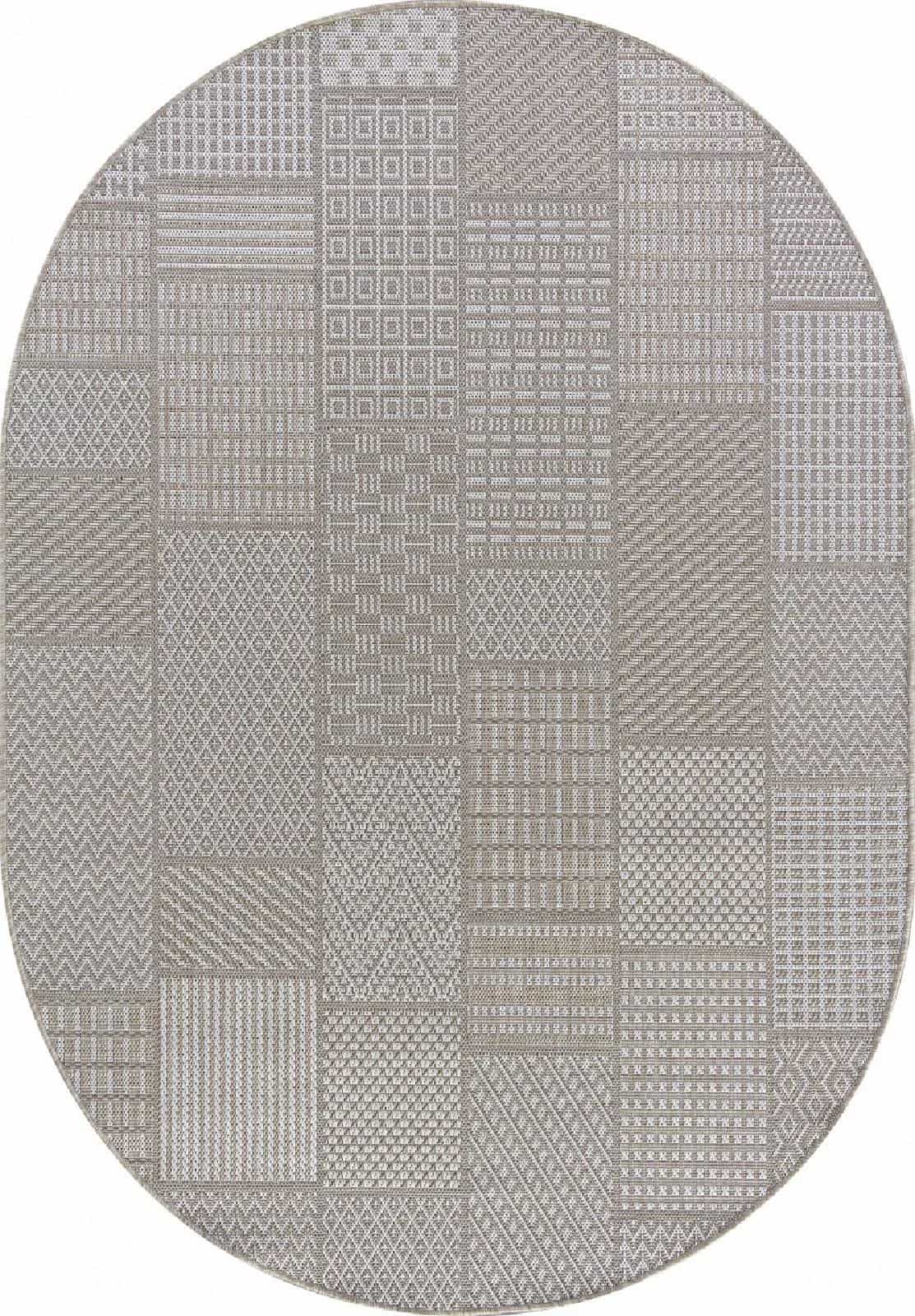 Ковер Merinos KAIR S160 Овальная BEIGE Овал 2x2.9м