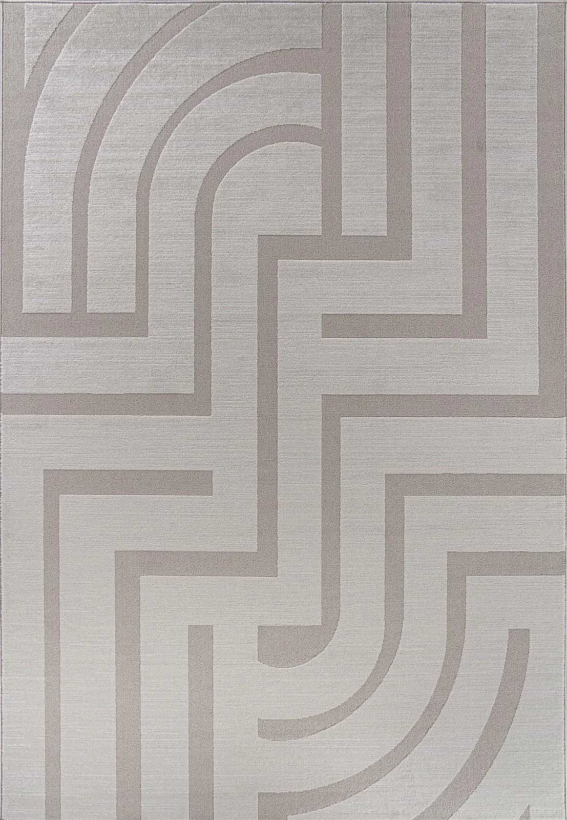 Ковер Merinos DIOS F439 Прямоугольная LIGHT CREAM 3x5м