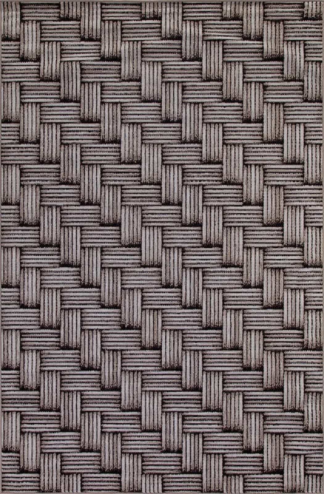 Ковер Merinos SIERRA D722 Прямоугольная Beige-Brown 0.6x1.1м