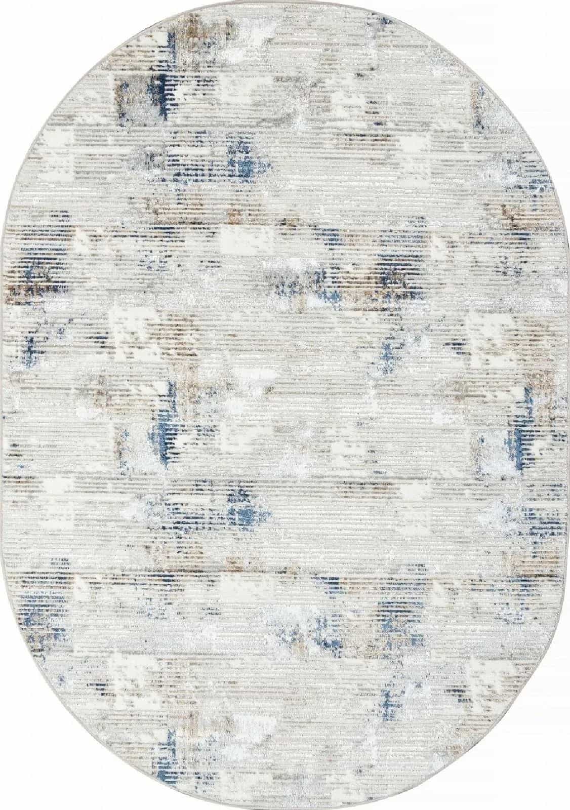 Ковер Merinos ANTEP DA492 Овальная 635 CREAM / NAVY Овал 2.4x3.4м