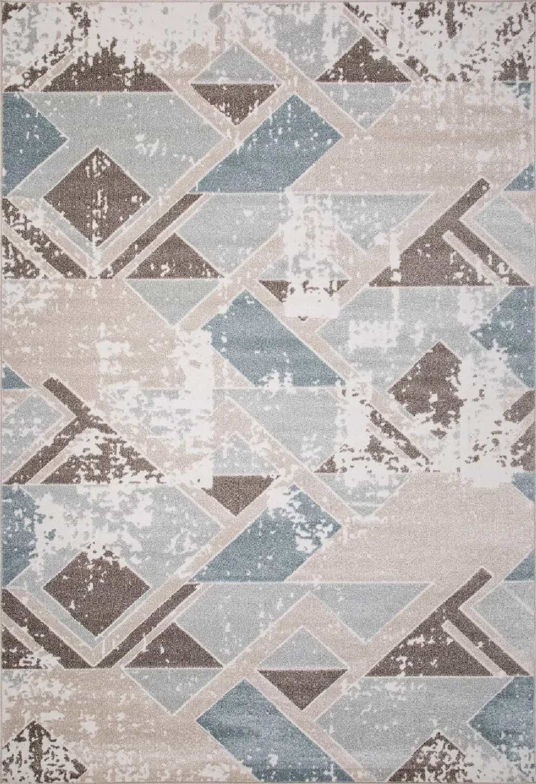 Ковер MERINOS NATUREL D979 BEIGE-BLUE 2.5x4м