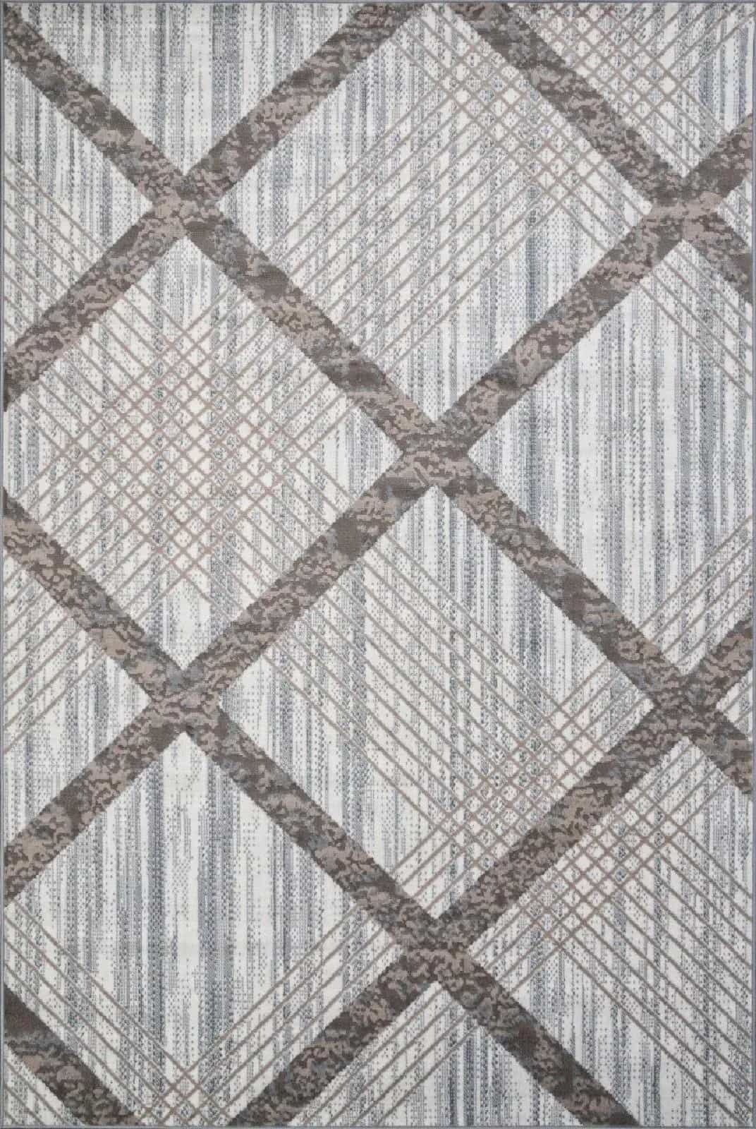 Ковер Ковер Современный MERINOS SIERRA F351 CREAM-BLUE 3x5м