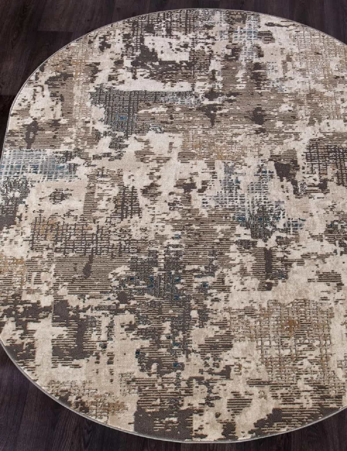 Ковер Merinos SERENITY D737 Овальная CREAM Овал 1.2x1.7м
